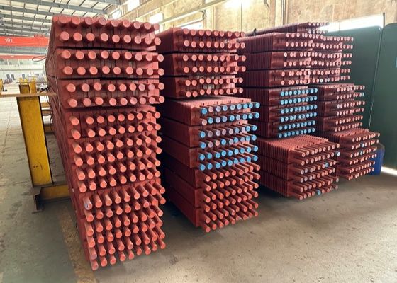 أنابيب الغلاية عالية الكفاءة المبادلة الحرارية الألومنيوم الأنابيب ذات الأجنحة