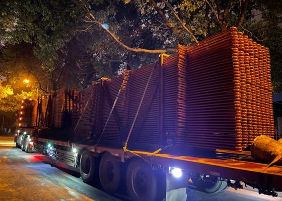 مبادلات الحرارة الأنبوب الحائط الفولاذ الكورتين ND الفولاذ 09CrCuSb