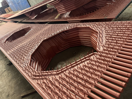 طلاء الضغط العالي غشاء الماء الجدار الغلاية مع المرونة العالية