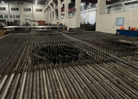 1000 ملم ألواح الحائط غشاء المرجل 0.2MPa الصلب سبائك مقاومة الضغوط العالية