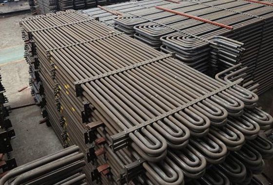 Polished Coiled Heat Exchanger Tubes Hot Water / Steam for Industrial Applications