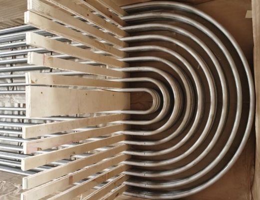 أنبوب الألياف الفولاذ serpentine المخصصة ASTM مبادلات الحرارة أنبوب