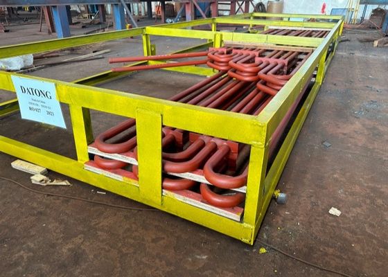 الـ economizer Superheater و Reheater بخار Superheater في الغلاية CFB