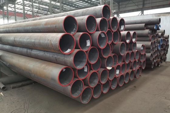 ASTM أنابيب بلا خيط 11.8m 12m ASTM Smls أنابيب Sch 20 40 80 ، ASTM A106 Dn50 Dn65 Dn80