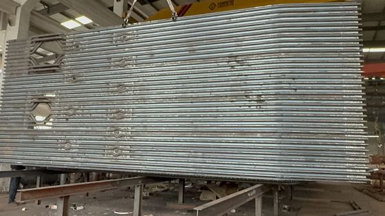 ISO/ASME/SGS معيار لحام غشاء الحائط الغلاية أجزاء ألواح الحائط المائي