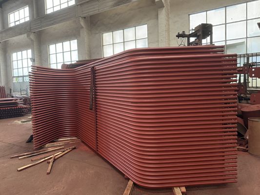 ISO/ASME/SGS معيار لحام غشاء الحائط الغلاية أجزاء ألواح الحائط المائي