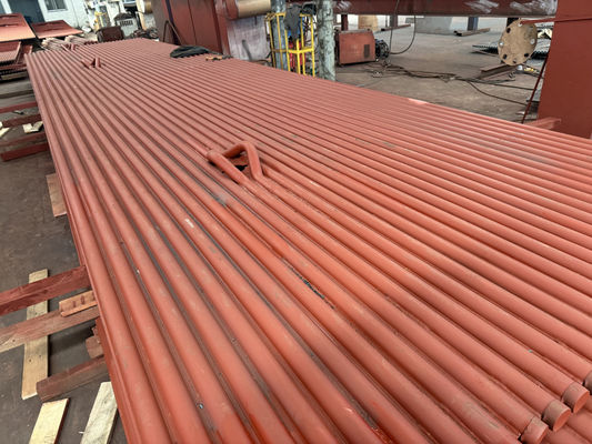 أبعاد الأنابيب 38.1 * 3.2 بناء جدار غشاء المرجل الأداء العالي