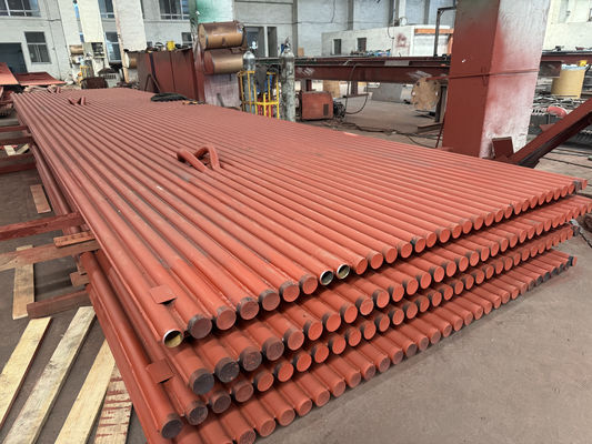 لحام القوس الغارق 38.1*3.2 بناء جدار غشاء المرجل الكفاءة العالية